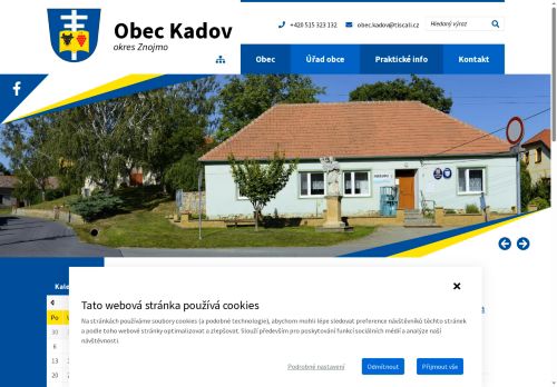 Zobrazit webové stránky Obecní úřad Kadov