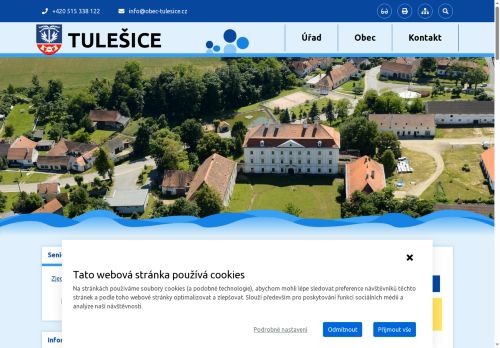 Zobrazit webové stránky Obecní úřad Tulešice