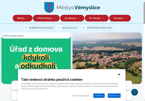 Zobrazit webové stránky Úřad městyse Vémyslice