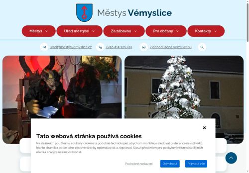 Zobrazit webové stránky Úřad městyse Vémyslice