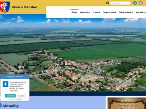 Obecní úřad Jiřice u Miroslavi