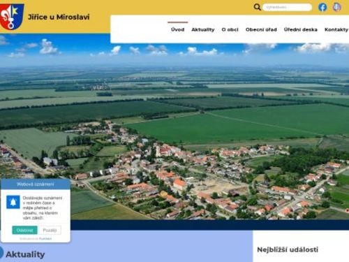 Obecní úřad Jiřice u Miroslavi