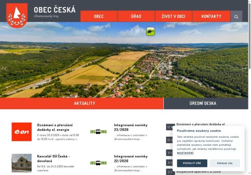 Zobrazit webové stránky Obecní úřad Česká