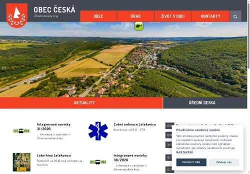 Zobrazit webové stránky Obecní úřad Česká