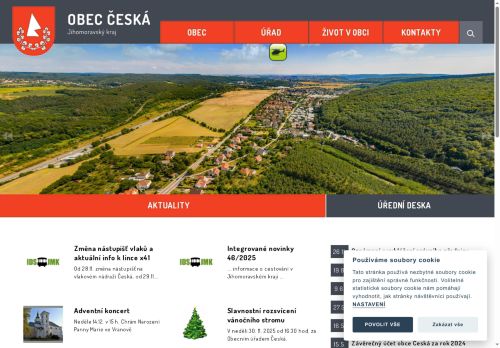 Zobrazit webové stránky Obecní úřad Česká