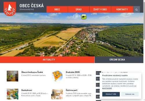 Zobrazit webové stránky Obecní úřad Česká