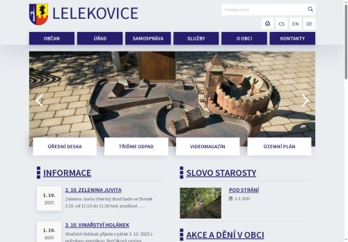 Zobrazit webové stránky Obecní úřad Lelekovice