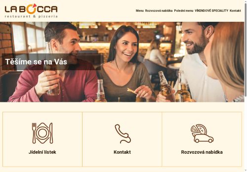 Zobrazit webové stránky Pizzeria&restaurant LaBocca