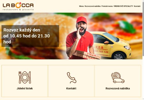 Pizzerie LaBocca nabízí práci na pozici Číšník/servírka v obci Kuřim