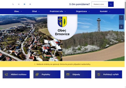 Zobrazit webové stránky Obecní úřad Drnovice