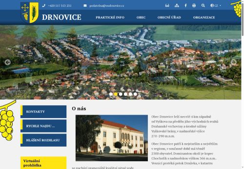 Zobrazit webové stránky Obecní úřad Drnovice