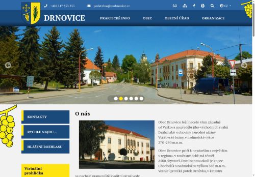 Zobrazit webové stránky Obecní úřad Drnovice