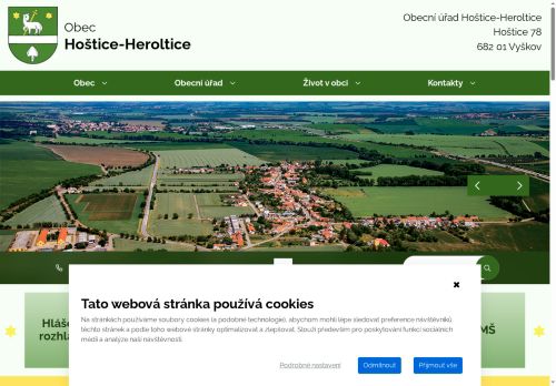 Zobrazit webové stránky Obecní úřad Hoštice-Heroltice