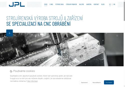 JPL kovo s.r.o. nabízí práci na pozici Operátor CNC, fréza, soustruh (m/ž) v obci Velké Meziříčí