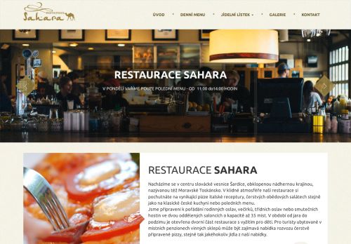 Zobrazit webové stránky Restaurace Sahara