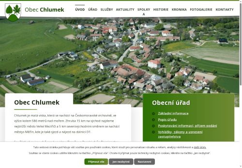 Zobrazit webové stránky Obecní úřad Chlumek