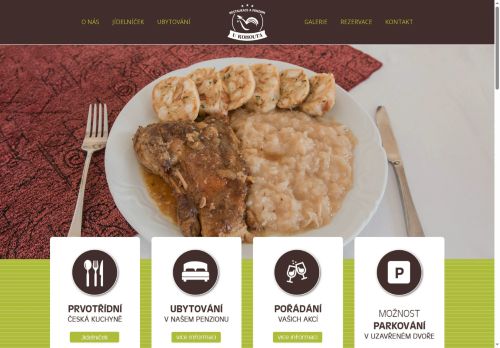 Zobrazit webové stránky Restaurace a penzion U Kohouta