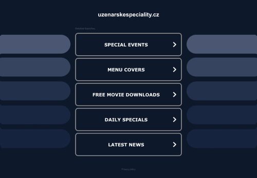 Zobrazit webové stránky Pizza & bistro, uzenářské speciality Velké Meziříčí