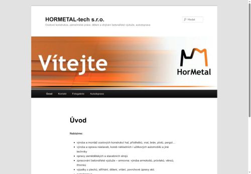HORMETAL-tech s.r.o. nabízí práci na pozici Zámečník-svářeč (m/ž) v obci Slavkov u Brna