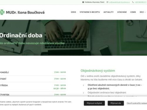 Praktický lékař - MUDr. Hana Šmardová, MUDr. Ilona Boučková