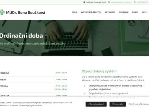 Praktický lékař - MUDr. Hana Šmardová, MUDr. Ilona Boučková