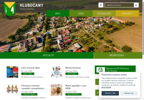 Zobrazit webové stránky Obecní úřad Hlubočany