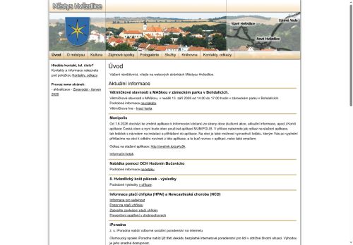 Zobrazit webové stránky Úřad městyse Hvězdlice