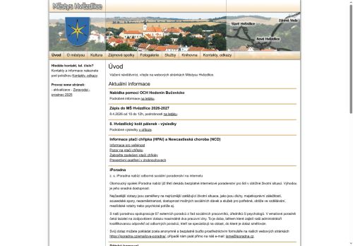 Zobrazit webové stránky Úřad městyse Hvězdlice