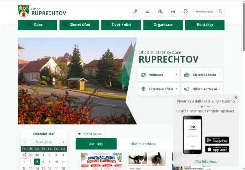Zobrazit webové stránky Obecní úřad Ruprechtov