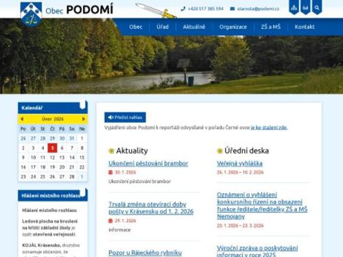 Obecní úřad Podomí