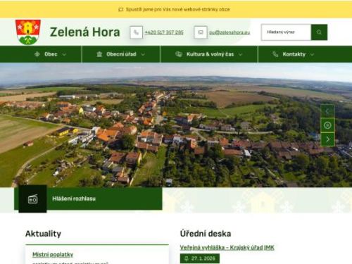 Obecní úřad Zelená Hora