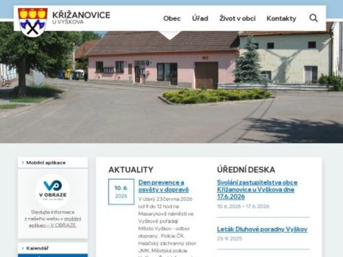 Obecní úřad Křižanovice u Vyškova