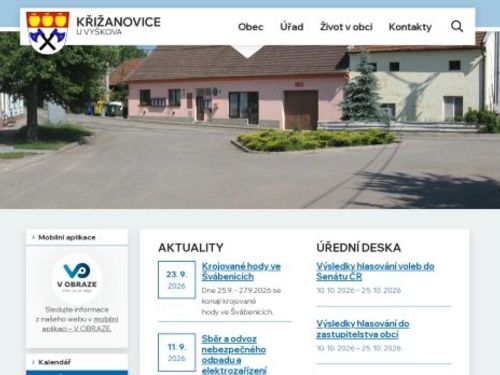 Obecní úřad Křižanovice u Vyškova