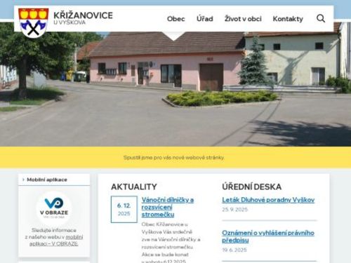Obecní úřad Křižanovice u Vyškova