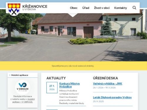 Obecní úřad Křižanovice u Vyškova