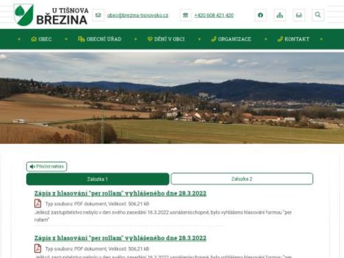 Obecní úřad Březina