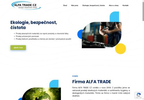Zobrazit webové stránky ALFA TRADE CZ