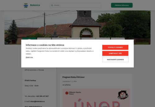 Zobrazit webové stránky Obecní úřad Bukovice