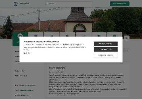 Zobrazit webové stránky Obecní úřad Bukovice