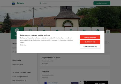 Zobrazit webové stránky Obecní úřad Bukovice