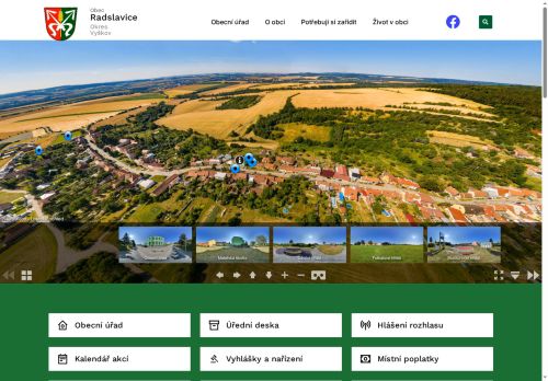Zobrazit webové stránky Obecní úřad Radslavice