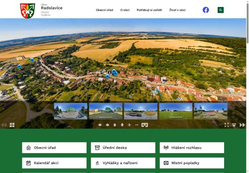 Zobrazit webové stránky Obecní úřad Radslavice