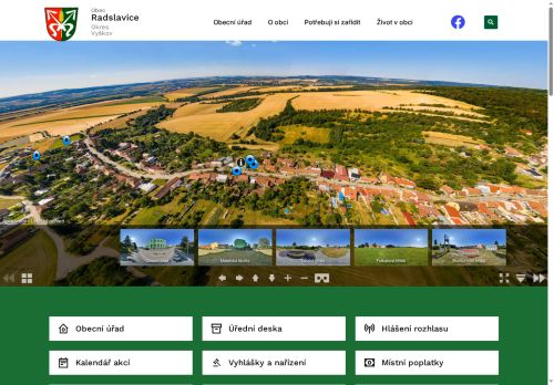 Zobrazit webové stránky Obecní úřad Radslavice