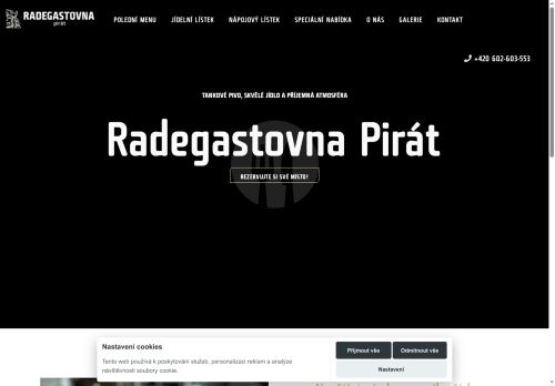 Zobrazit webové stránky Radegastovna Pirát