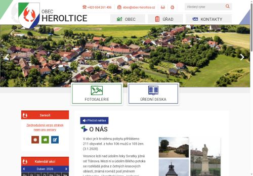Zobrazit webové stránky Obecní úřad Heroltice