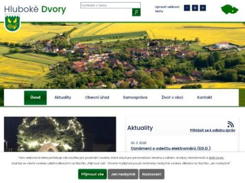 Obecní úřad Hluboké Dvory