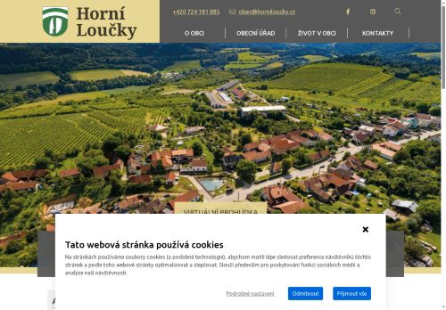 Zobrazit webové stránky Obecní úřad Horní Loučky