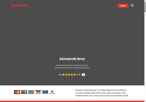 Zobrazit webové stránky Zámečník Pohořelice