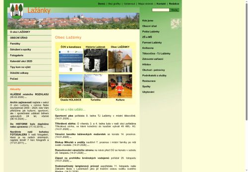 Zobrazit webové stránky Obecní úřad Lažánky
