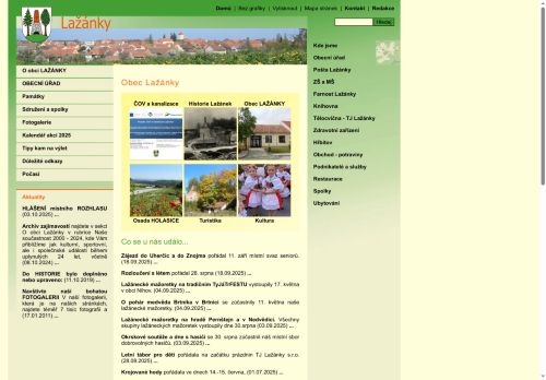 Zobrazit webové stránky Obecní úřad Lažánky